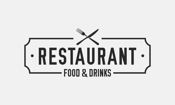 background of the restaurant